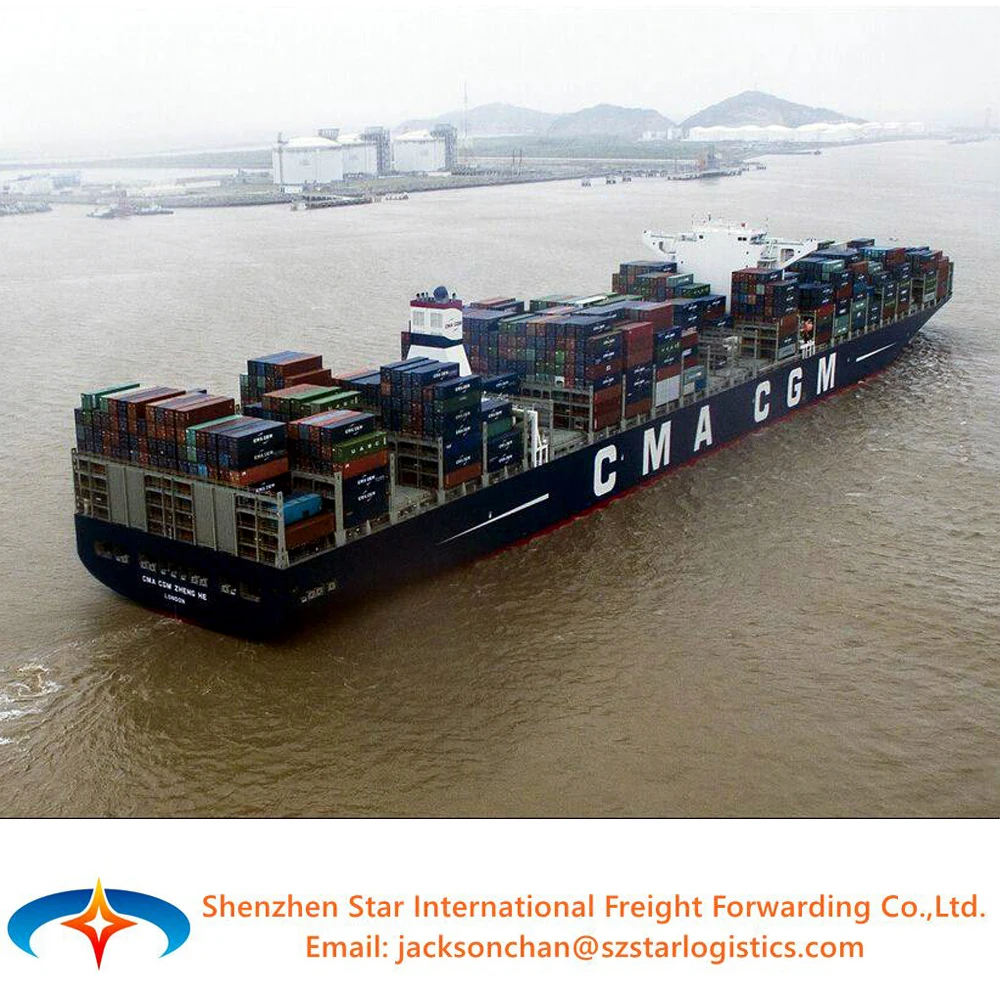 Low sea freight container shipping agent goods collect combine to ship from China to CHRARLESTWON PHILIPSBURG U.S.V.I..