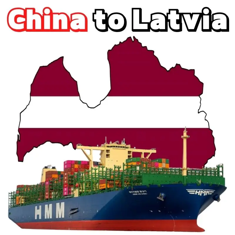 Китай, морские перевозки 20-футовых/40-футовых контейнеров и контейнеров LCL из Шэньчжэня/Бибу, Далянь в Латвию, Ригу