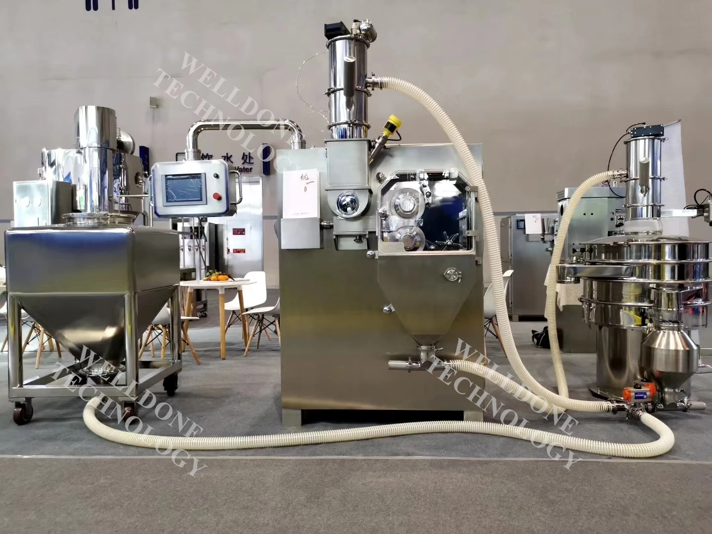 Порошок экстракта LGS/травяной порошок/сухой гранулятор Panax и роликовый уплотнитель