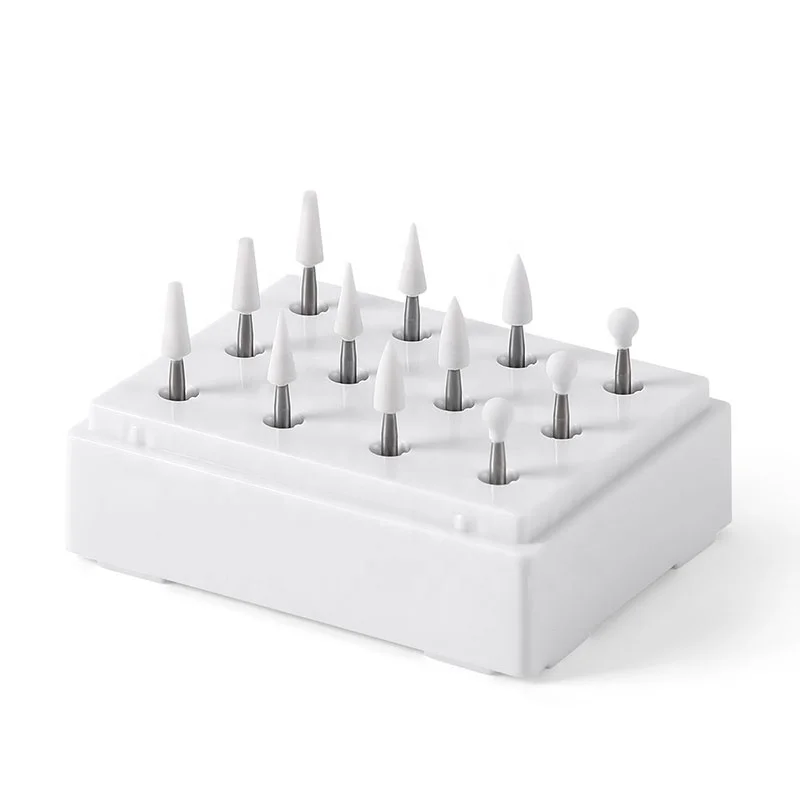 12PCS/Box Aluminum Oxide 1.6mm Fg Dental Polishing Burs