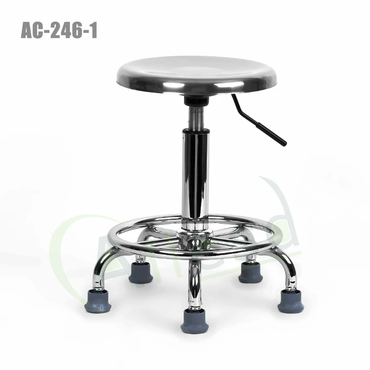 Good Price Wear Resistant Nylon Castors 5-Star Chrome Steel ESD Cleanroom Office Lift Industrial Ergonomic Chairs