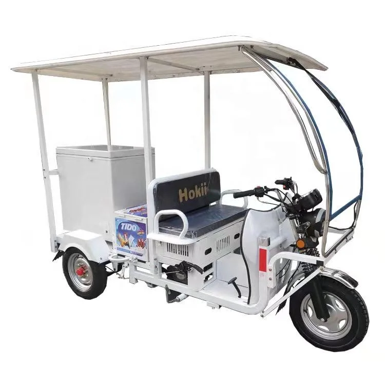 Manufacture 125cc Ice Cream Motor Tricycle For Sale