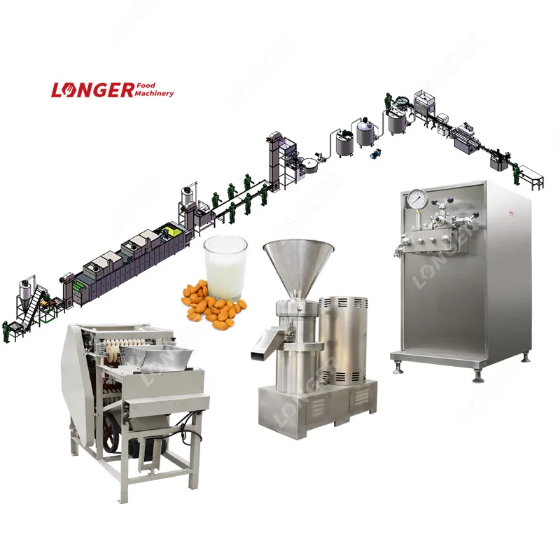 Gelgoog Almond Milk Maker Plant Commercial Nut Milk Maker Automatic