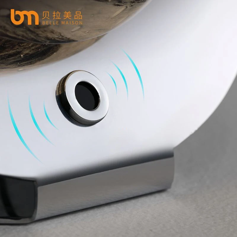 modern luxury home living room bedroom hotel guestroom decor marble round portable led table light sensor light moon light