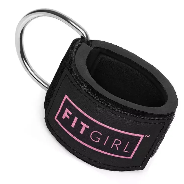 High quality Adjustable gym Neoprene Padded Ankle straps for cable machines