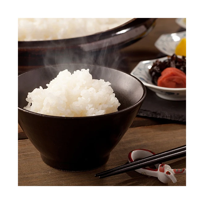 Kurobe Japan wholesale white wash free round grain mix rice sushi