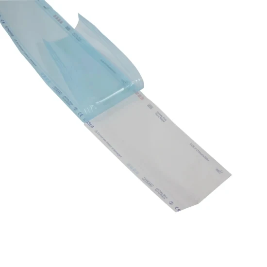 Heat Sealing Dialysis Paper+Composite Membrane Dental Autoclav Sterilization Roll Pouch