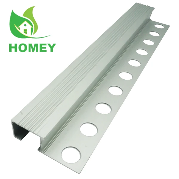 
flexible vynal stairs nose aluminium with pvc insert strip aluminum stair nosing for carpet 