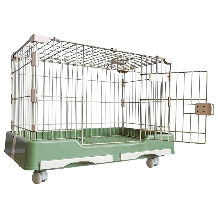 Factory direct dog cage breeding household small and medium-sized drawer pet cage easy to clean dog cage