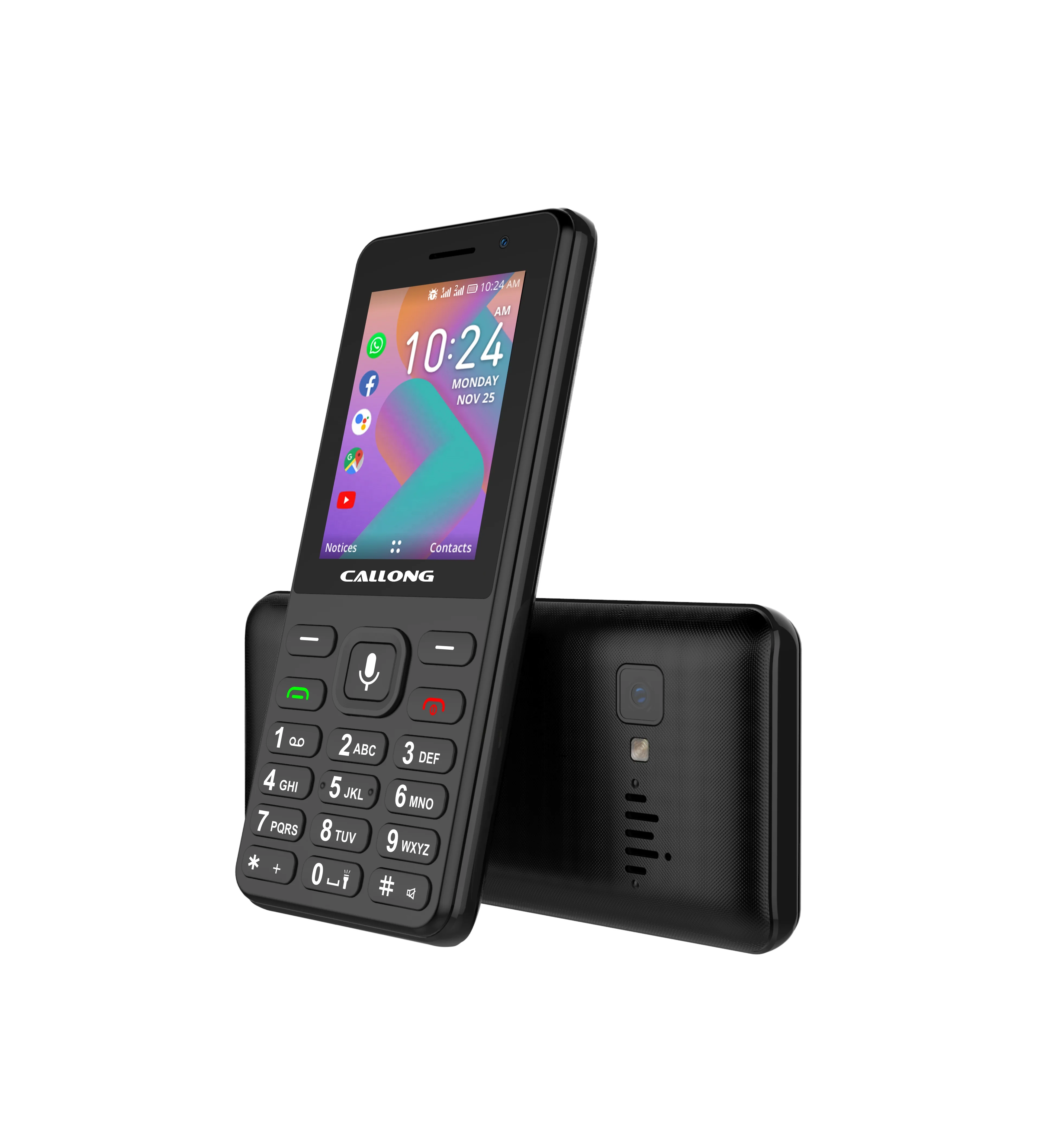 
callong KaiOS Phone Support Whatsapp facebook 3G feature smart mobile phone 