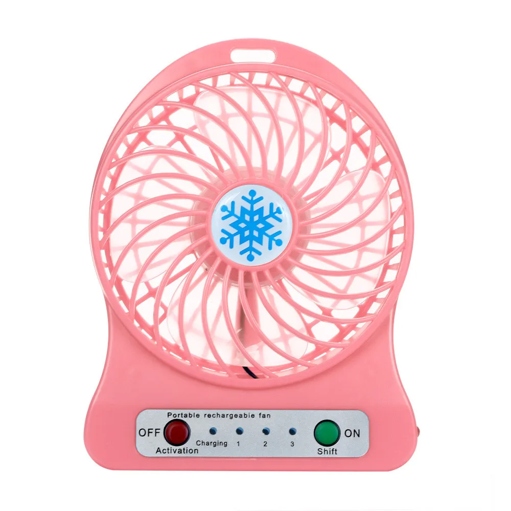 2024 trending hot products chinese battery portable Mini Fan  Cooling Fan With Battery and  light