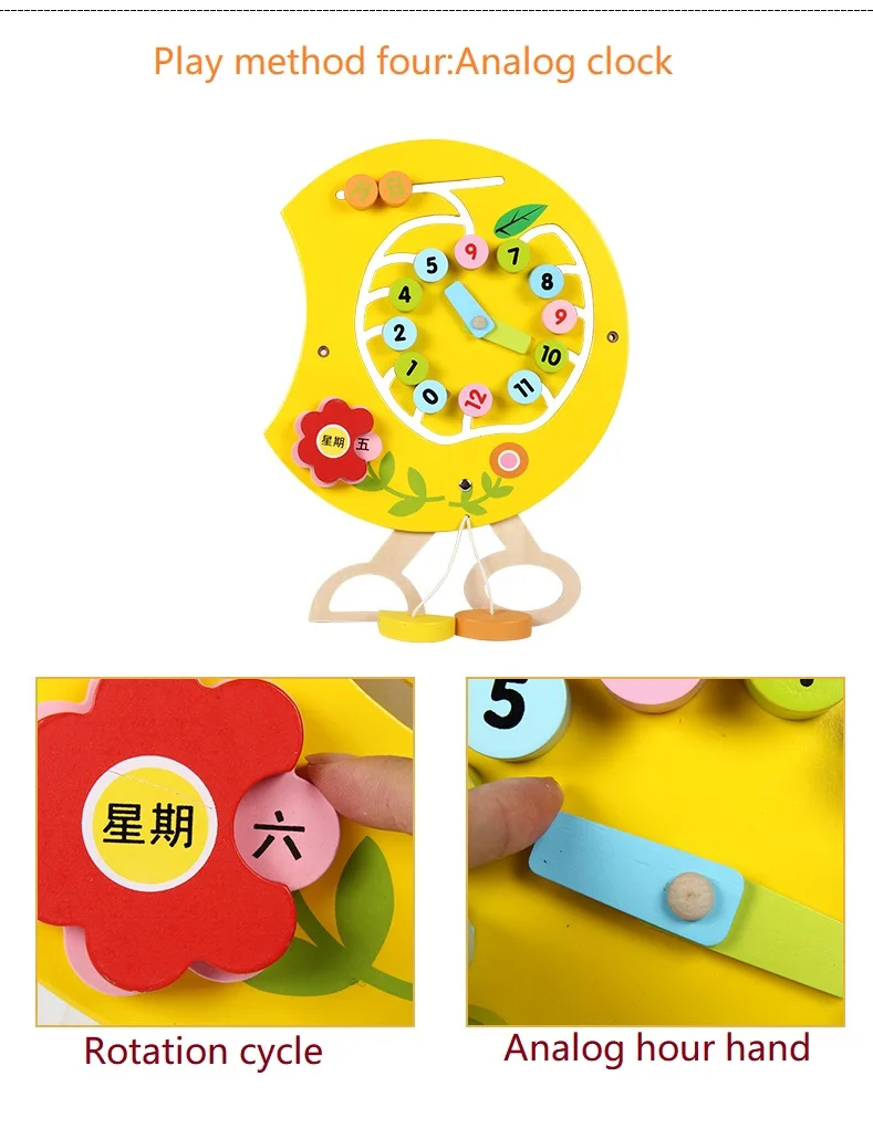 High Quality Wall Toy Caterpillar Wooden Educational Toy For Kids Creativity Developing Toy