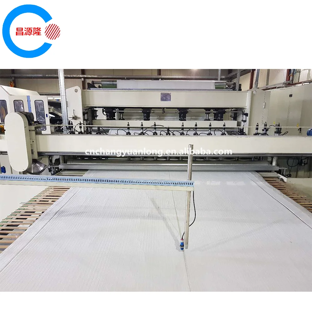 New technology needle punching fiber glass felt mat making machine