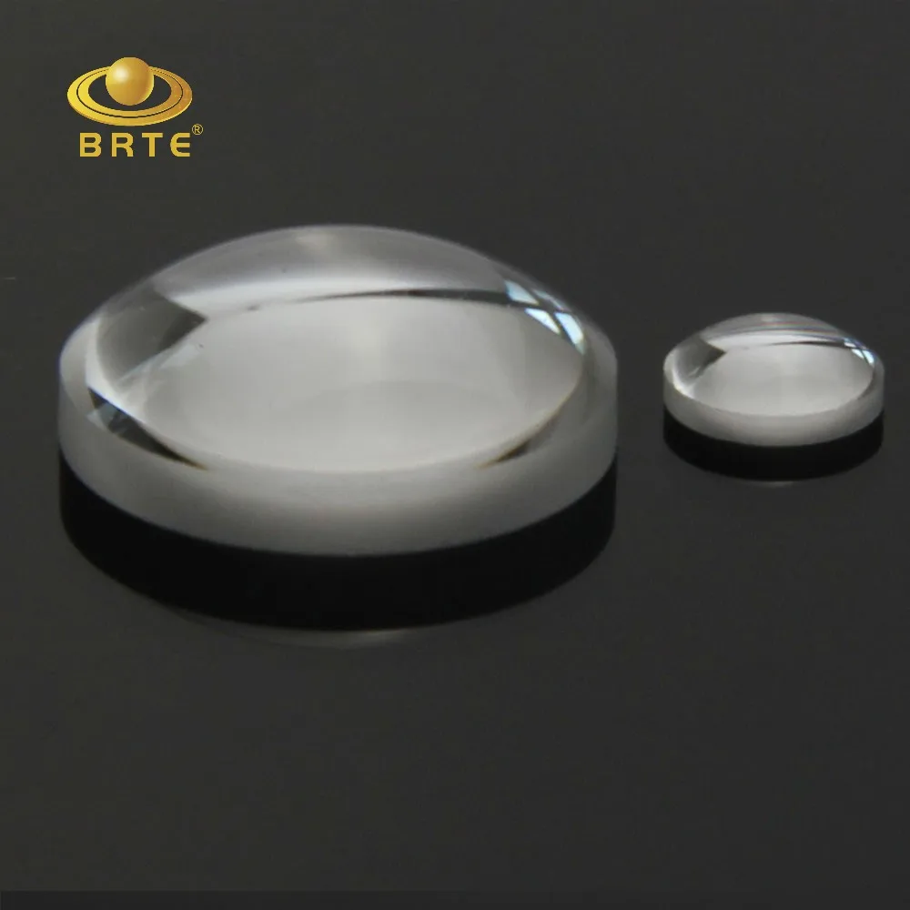 BRTE OQLPQ Series focal length Focus laser beam or Collimated light SFS/JGS1 plano convex lens