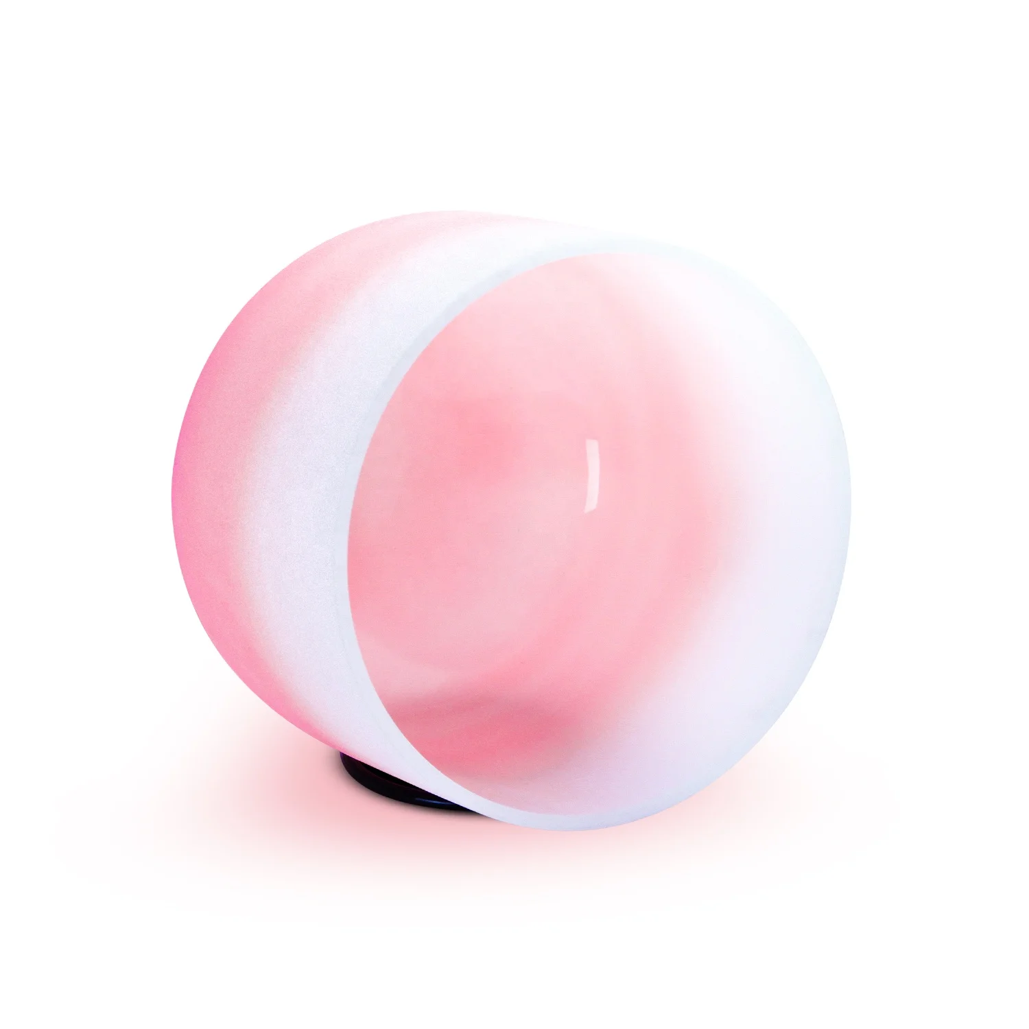 Заводская оптовая продажа чакр 440 Гц и 432 Гц 6-12 дюймов градиентный цвет матовые кварцевые хрустальные поющие чаши для исцеления звуковой ванны