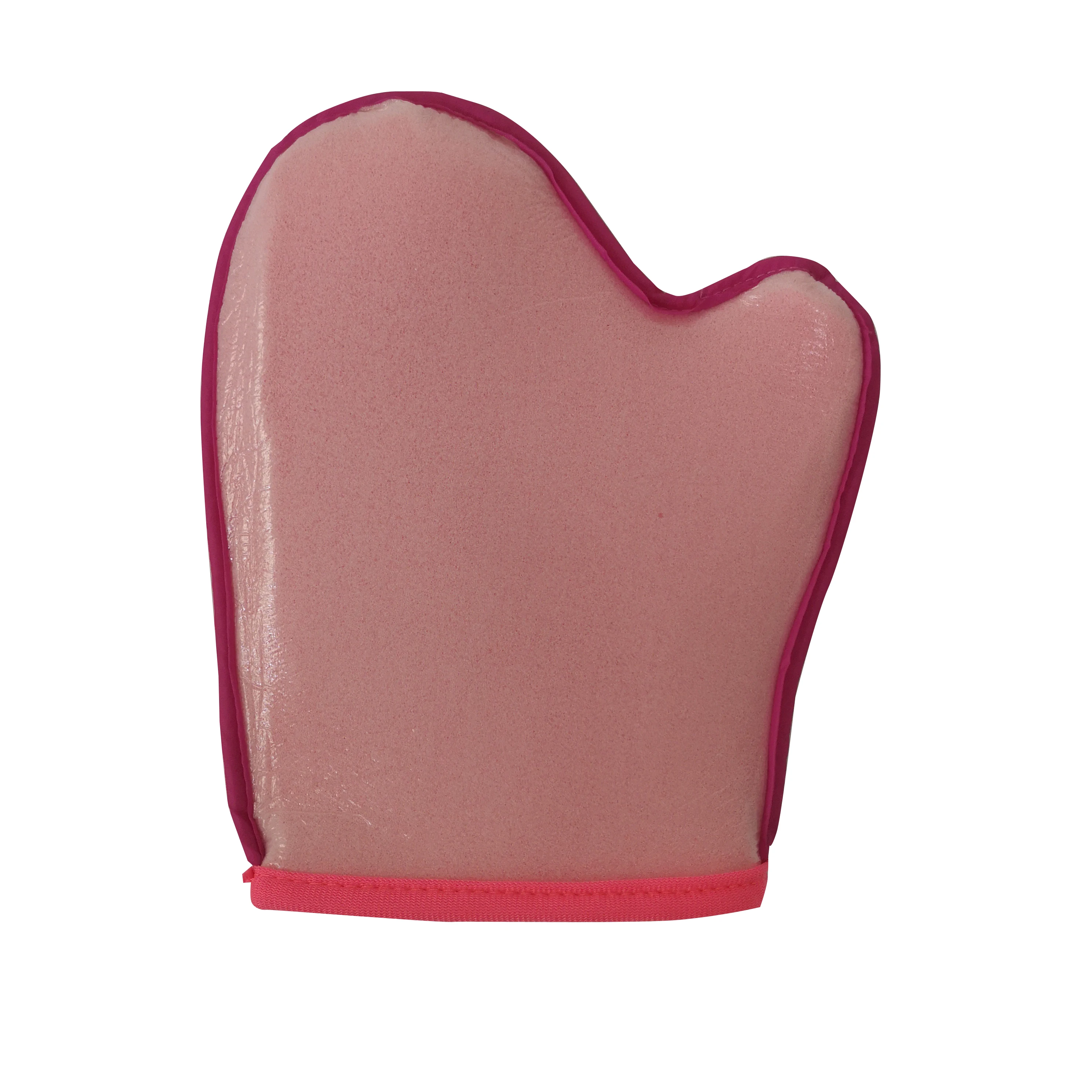 EM/ODM Private Label Hot Sale High Quality Sunless Pink Self Tanning Applicator Mitt Self Tanning Gloves