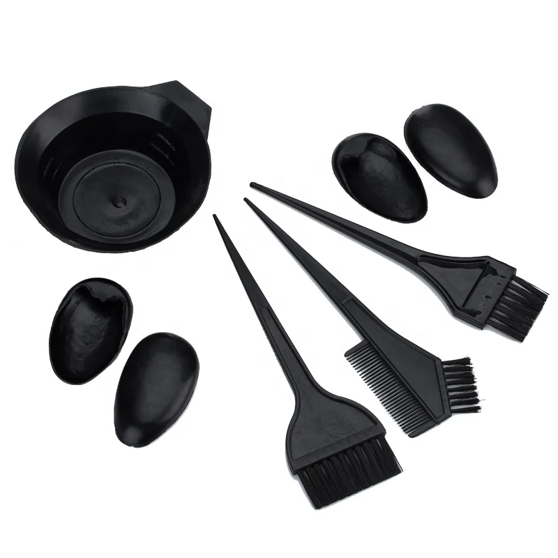 Hot selling professional hair salon equipment coloring tool hair dyeing brush and bowl set hairdressing tools