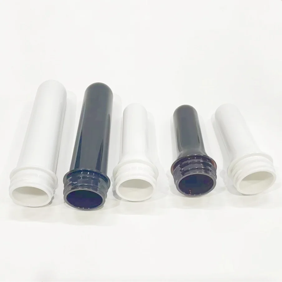Wholesale Plastic Bottles Pet Preform Cheap Price 38mm 2 Start Pet Preform For Juice Milk Suit Hot Filling