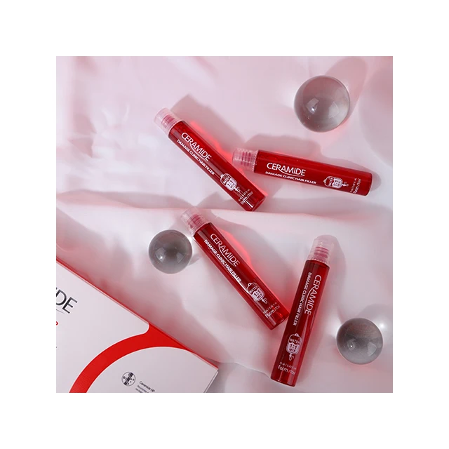 Wholesale High Quality Top Selling Hydrating Nourishing Panthenol Farmstay Ceramide Damage Clinic Hair Filler Ampoule