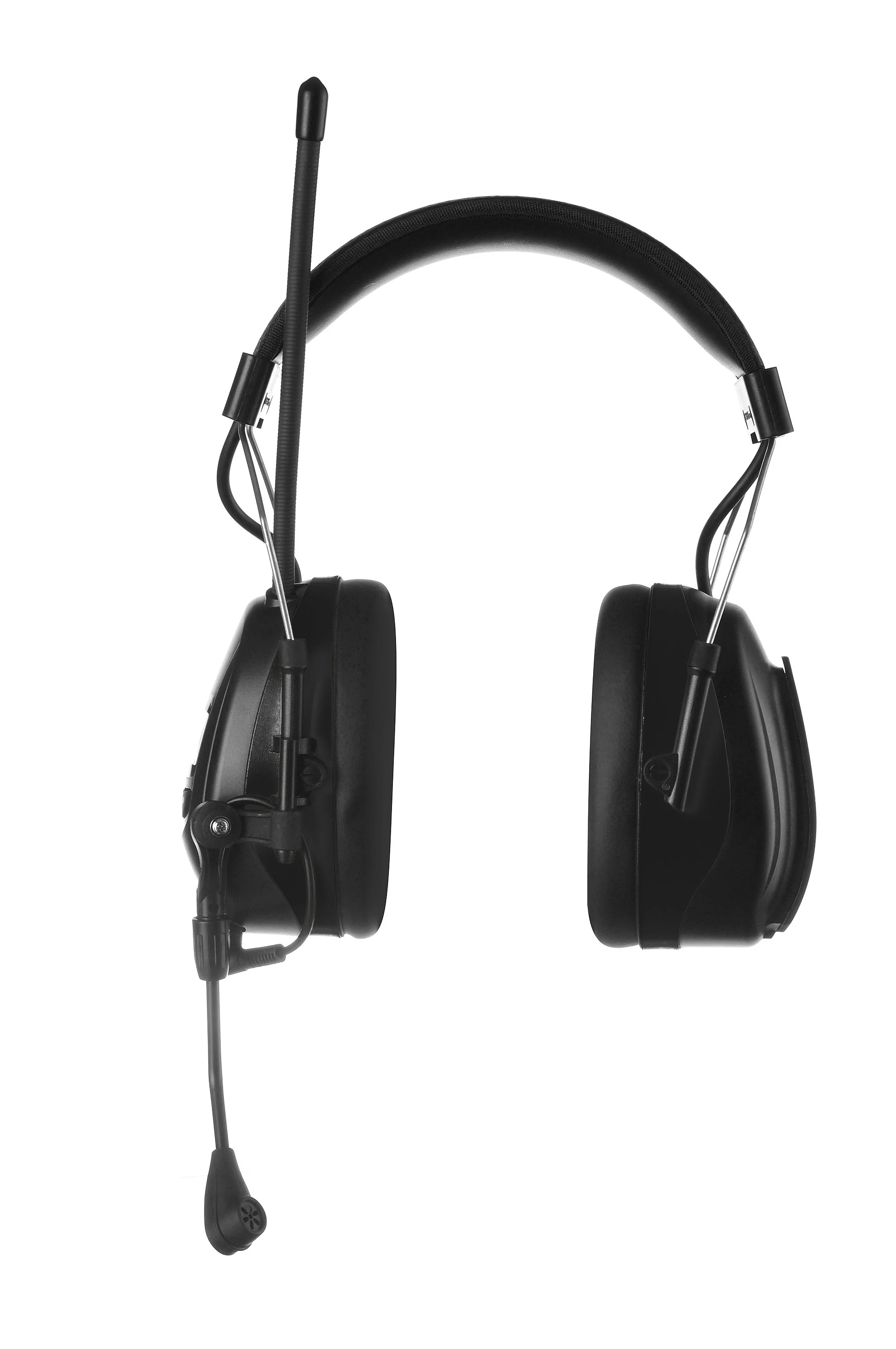 Noise Reduction Ear Muff FM Hearing Protection Earmuffs radio AM/FM with External microphone safely earmuff