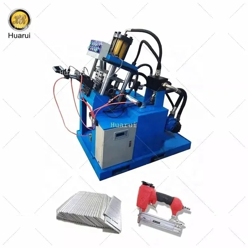 Wooden Staples Making Machine making Pin Metal/Hardwood floor staple Sofa Nail Forming Machine F T Straight Brad Nail Machine