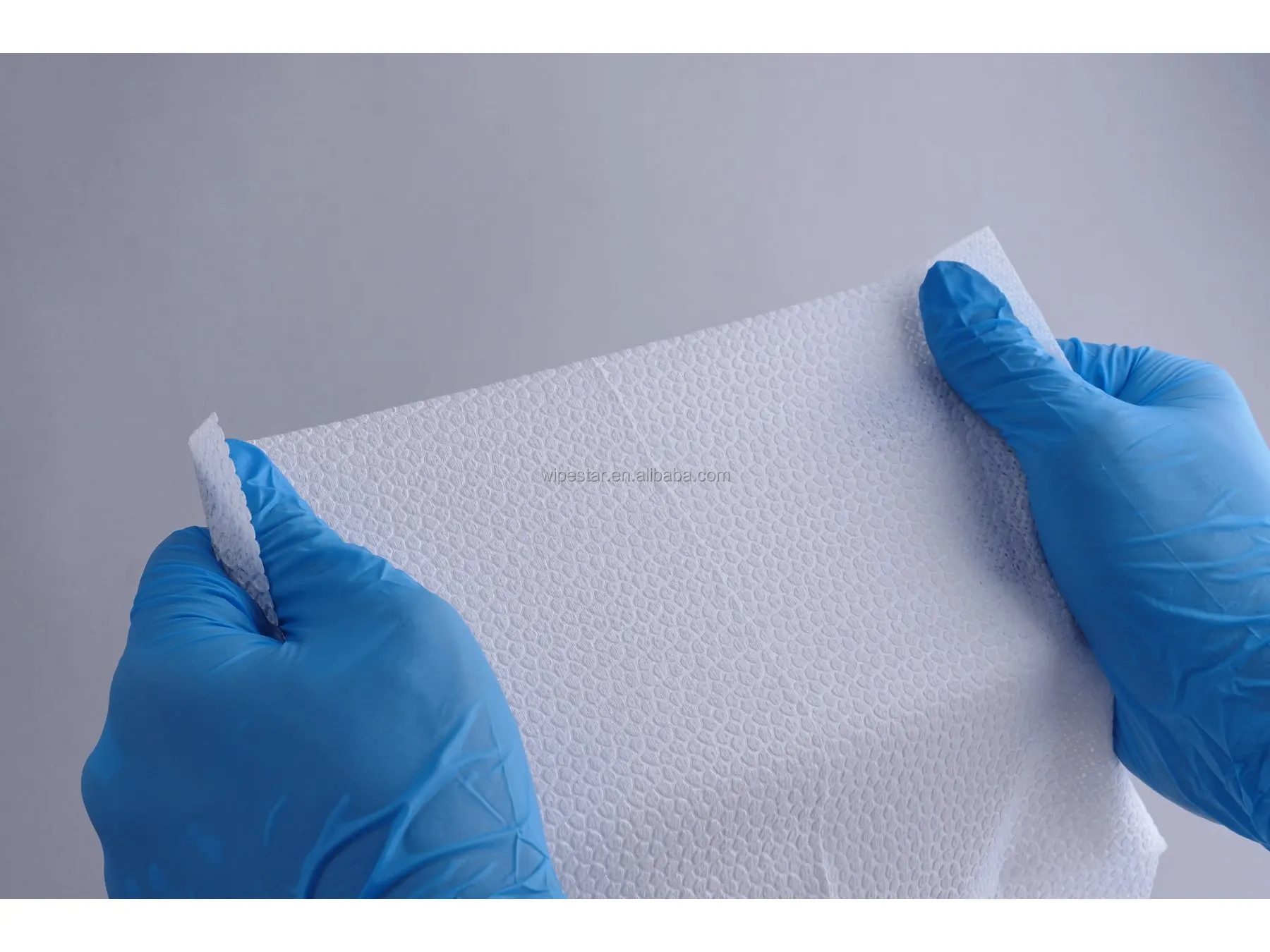 No Lint Absorbing Oil Wiping Cloth Heavy Duty Cleaning Industrial Wipe Jumbo Roll for Track Maintenance Printing Oil Stain Clean