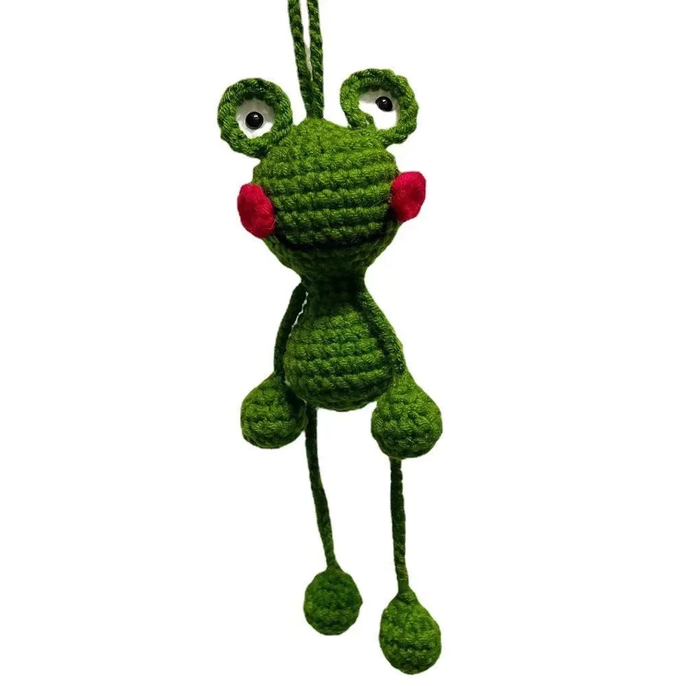 New Cute Frog Handmade Crochet Knitted Amigurumi Toys for Kids