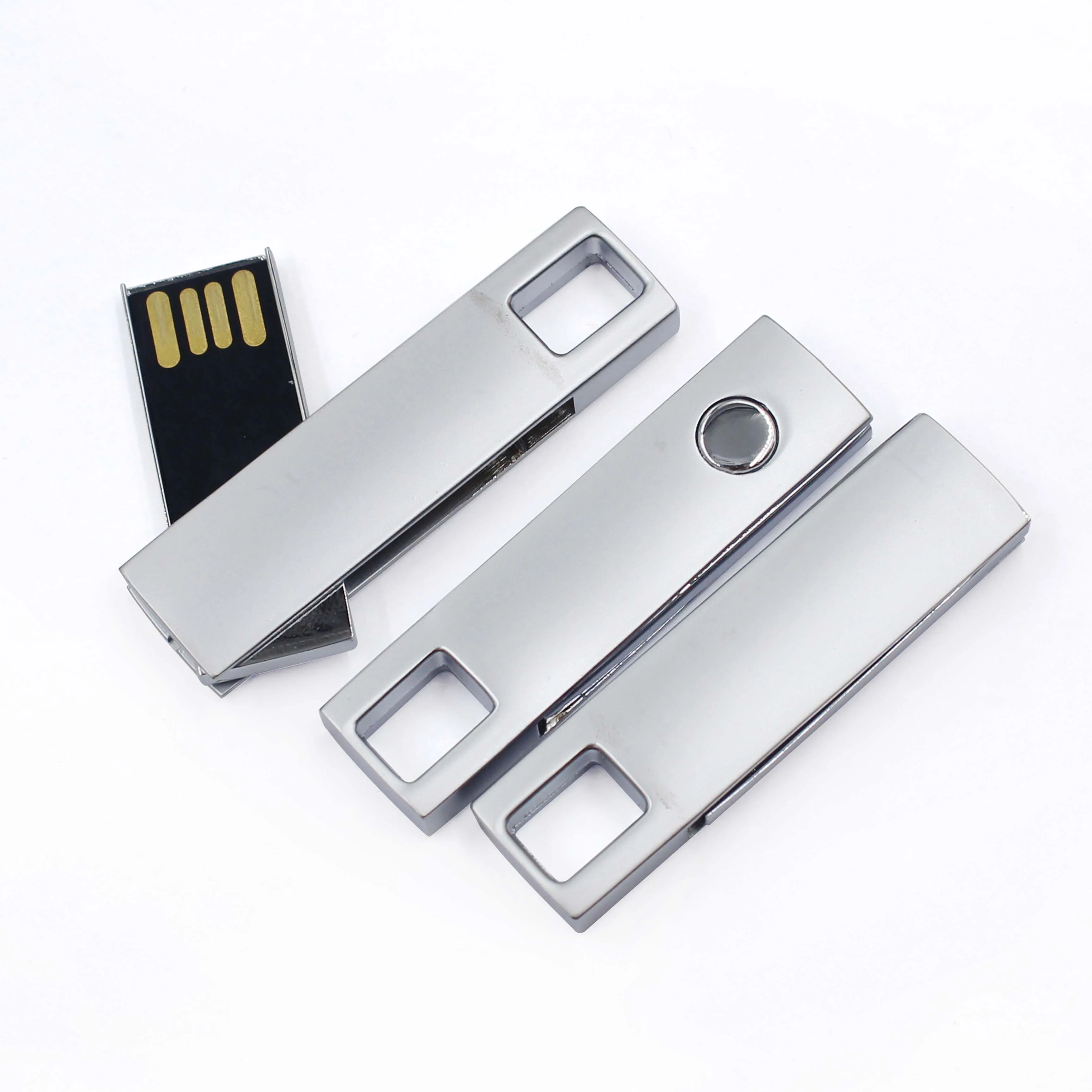 metal usb drive stick twist custom usb key pendrive 128 64 32 16 8 4 2 GB 1 gig flash disk rotating original usb flash drive