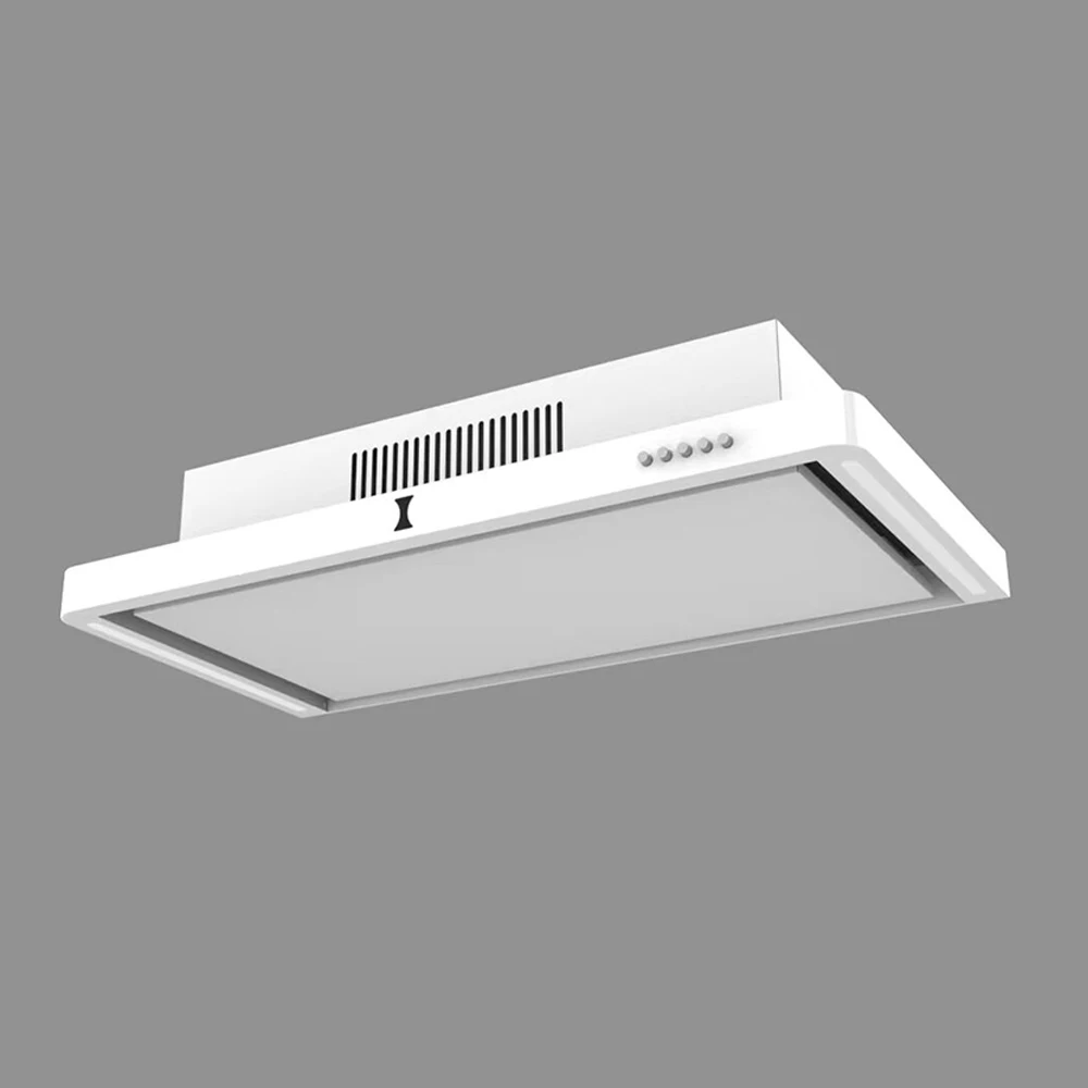 Telescopic Slim Exhaust Hood Extendible Stainless Steel Chimney Range Hood Exhaust Hood for Kitchen
