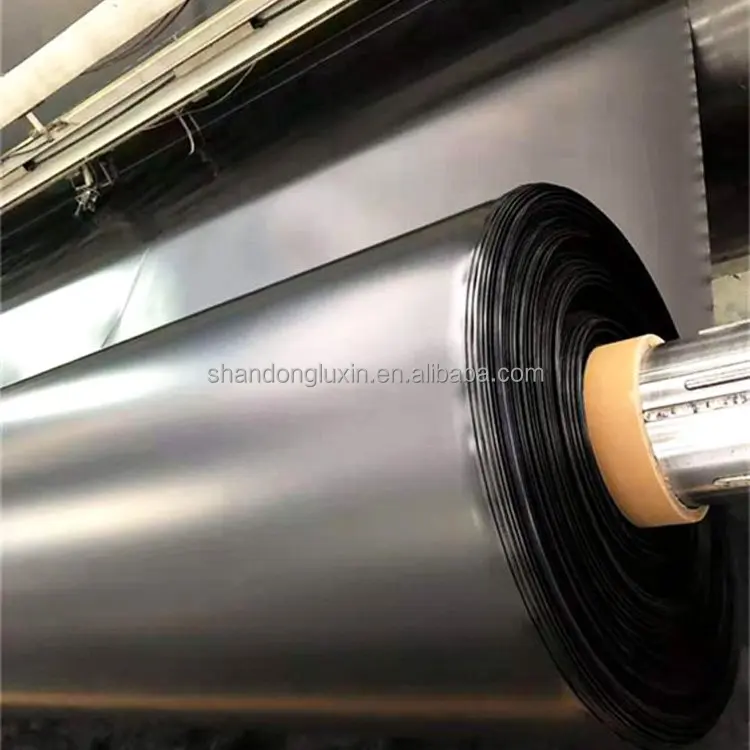 0,3-2,5 мм для рыбного хозяйства, hdpe-геомембрана цена плотины резервуар для добычи полезных ископаемых противофильтрационная облицовка водоёма для рыбного хозяйства по лучшей цене