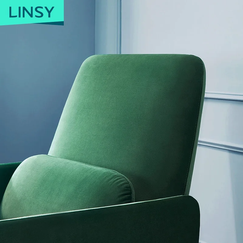
Linsy Home nordic minimalist living room fabric luxury functional sofa single chair 