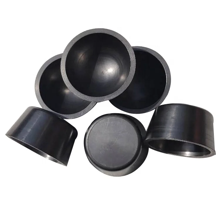 1.68-1.91 g/cm3 density corrosion resistance 1-3kg high purity casting graphite crucible pot