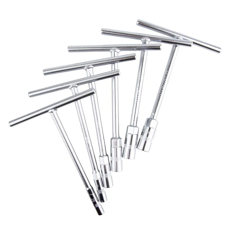 Repair Tool Chrome-vanadium Wrench Hexagonal Hex Wrench T Handle Socket Wrench