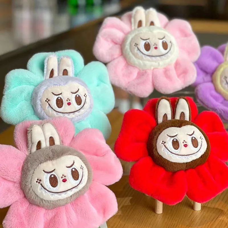 wholesaler Lala Rabbit Flower Pendant Blind Soft Plush Toy Crybaby Club Series Plush Flower Crybaby Mystery Cute Animal Keychain