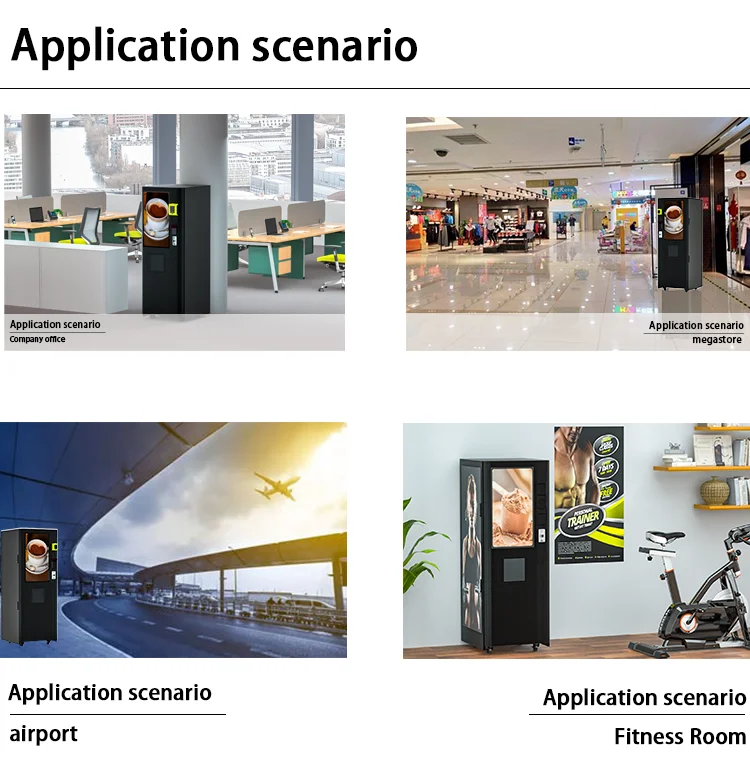 High-Quality Coffee Vending Machine Credit Card Payment System for Offices and Businesses Vending Coffee Machine