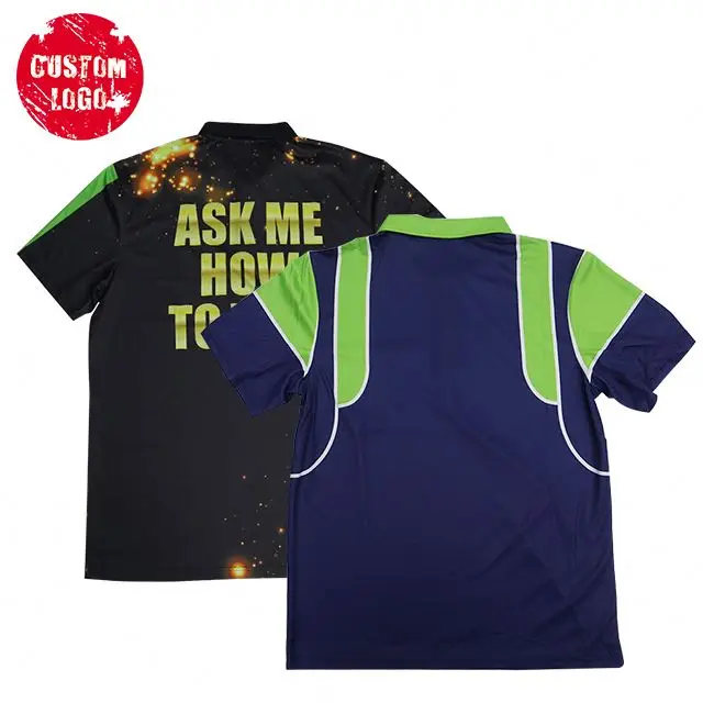 High Quality Polyester Dri Fit T-Shirt Pullover Polo Shirt For Logo Embroidery Customized