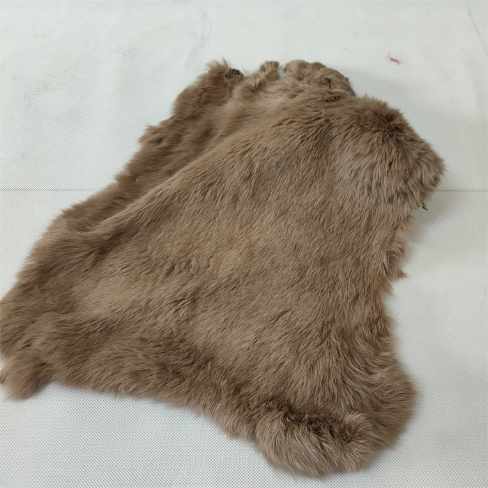 100% Real Rex Skin Rabbit Pelt Plate Fur Wholesale In Cheap Price