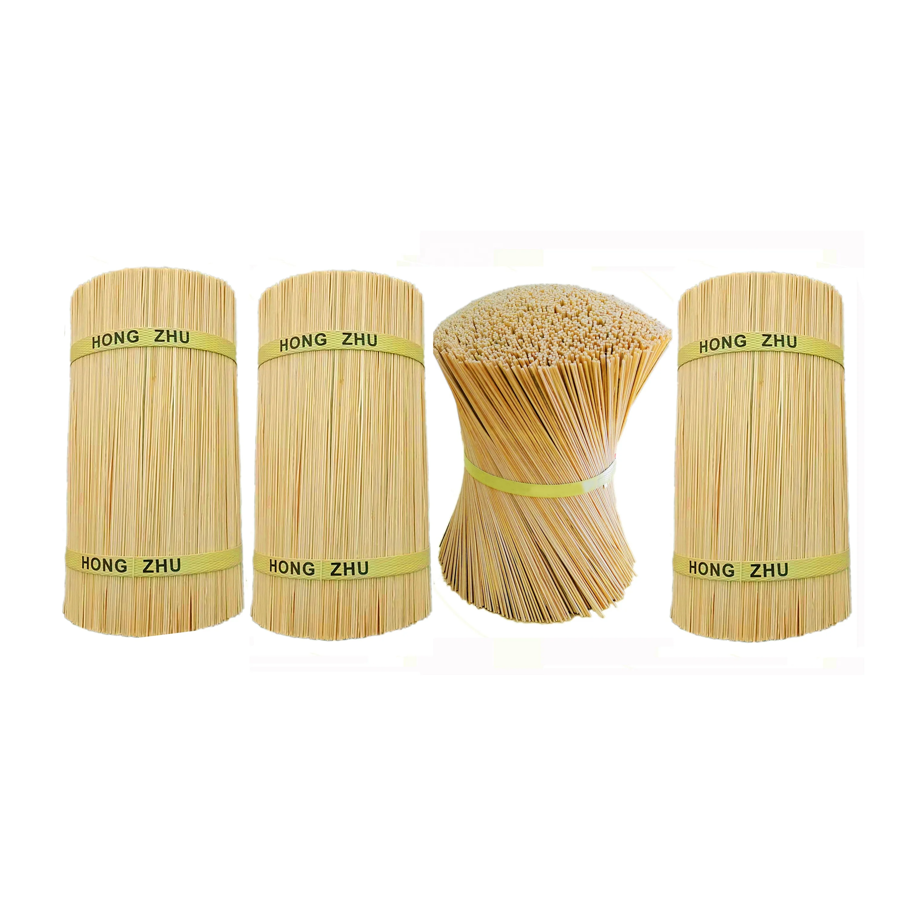 Jiangxi Hong Zhu Brand Tai Yang Shan Brand 1.3mm Agarbatti Bamboo Stick For Incense