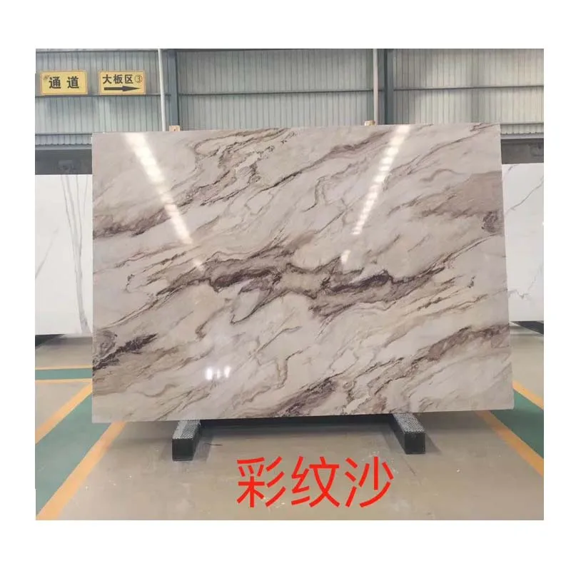 Calacatta White Series Artificial Marble Wall Panel