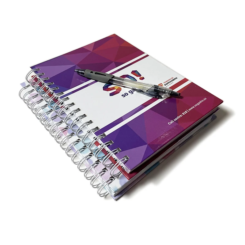 Custom Printing Spiral Hardcover A4 A5 Luxury Agenda Monthly Weekly Daily Budget 2026 Planners And Diary Journal Notebooks