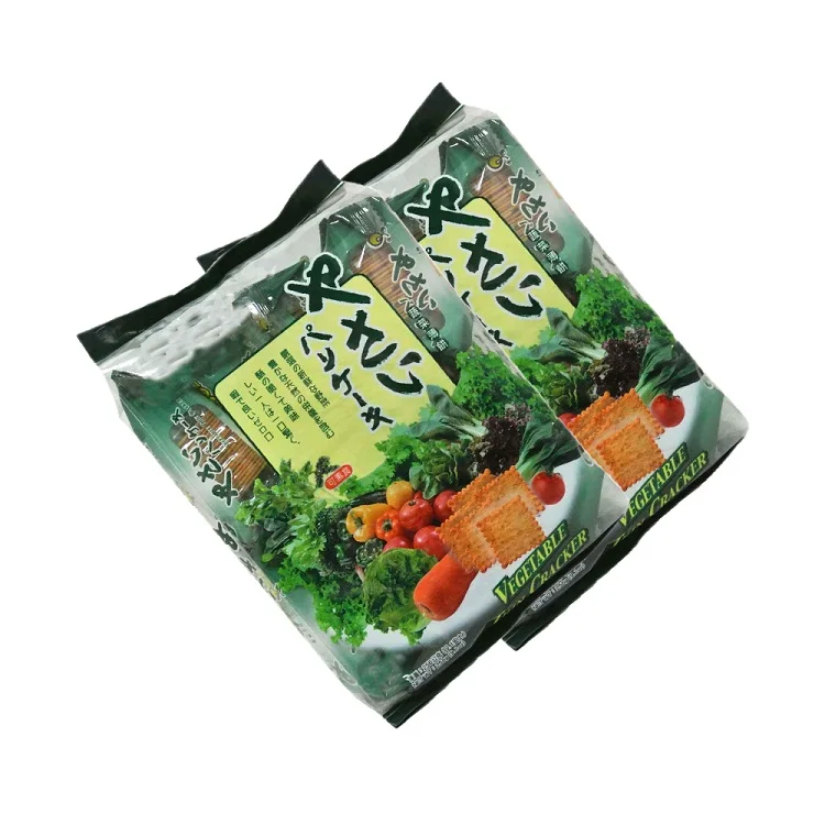 certification Organic Vegetable Snacks Crispy Veggie thin cracker