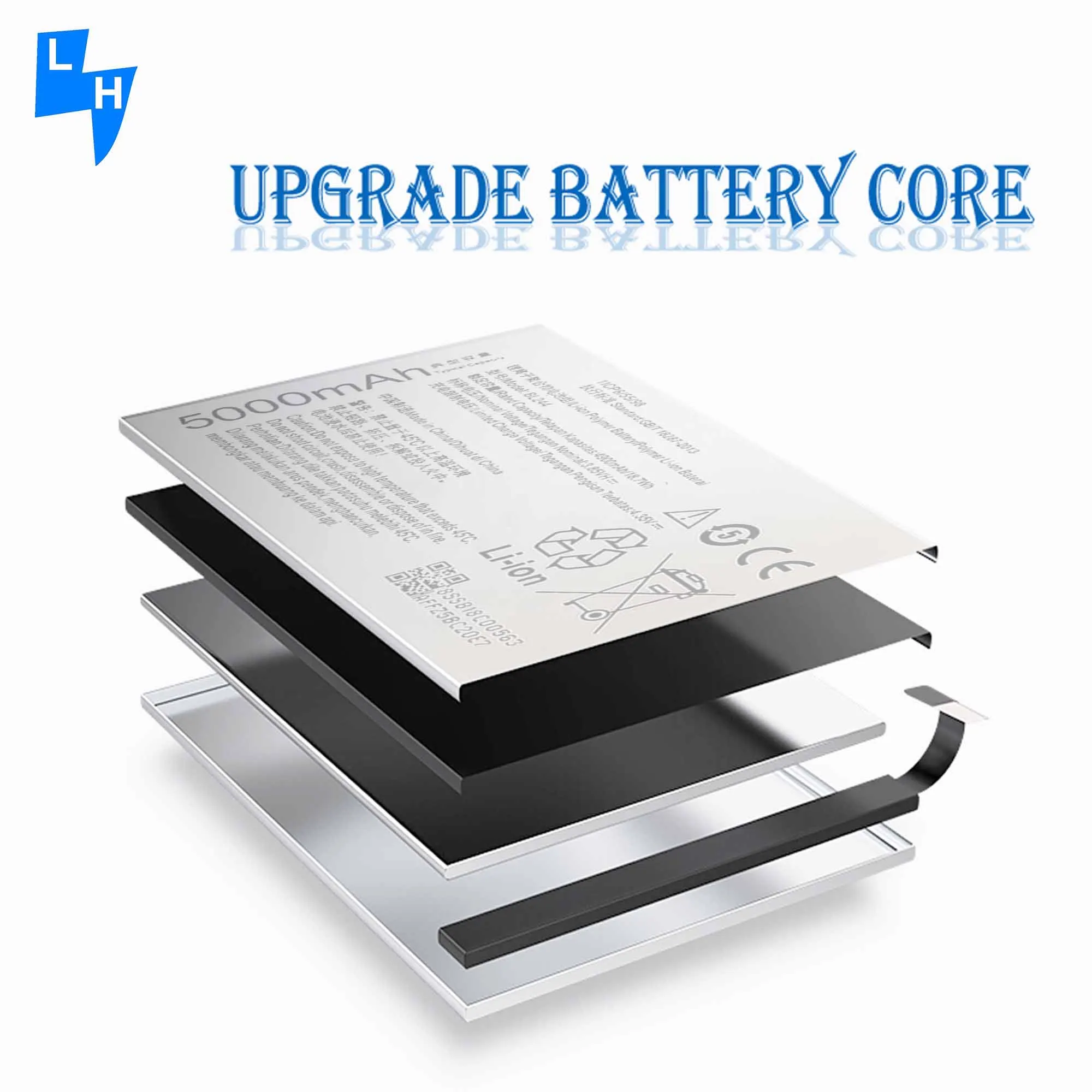 Аккумулятор для Lenovo Vibe P1 аккумулятор Turbo P1A42 P1C58 P1C72 P1P BL244 5000 мАч