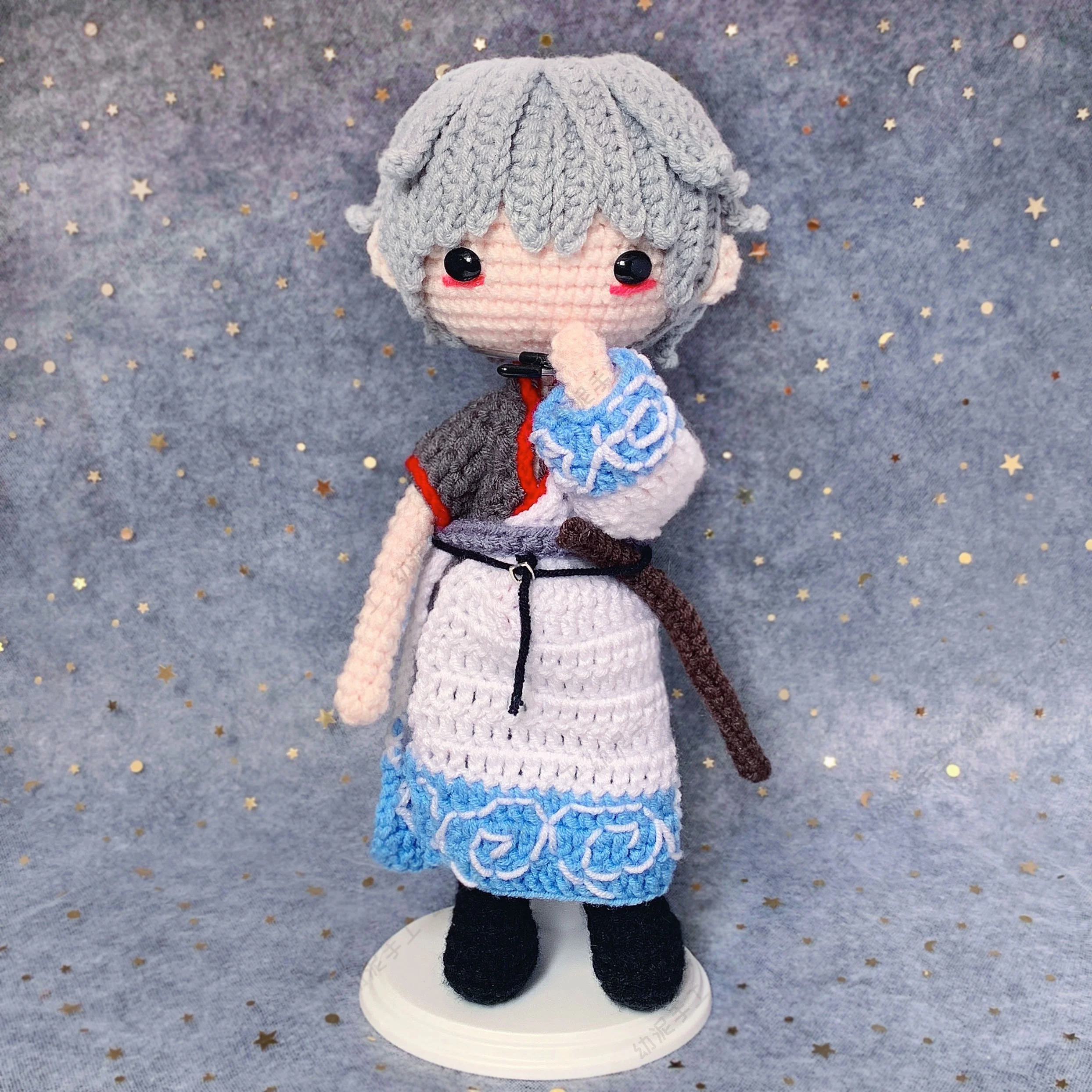 Custom Handmade Crochet Stuffed Animal Toy Hand Knitted Doll,Knitted Creative 100% Cotton baby toys