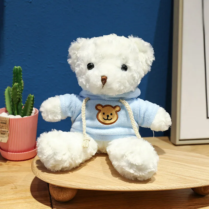 20 Designs 30/40/50cm Mini Teddy Bear Plush Toy Baby Soft Toy Bear With Sweater Clothes Children Birthday Gift