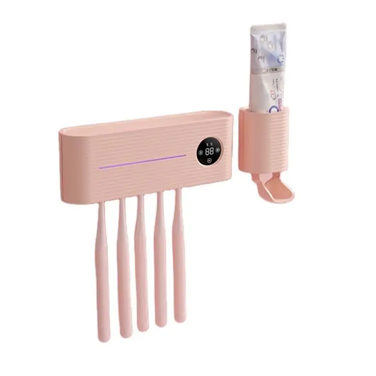 2022 Fashion Family Bathroom Intelligent toothbrush disinfector rack multifunctional toothbrush disinfection box