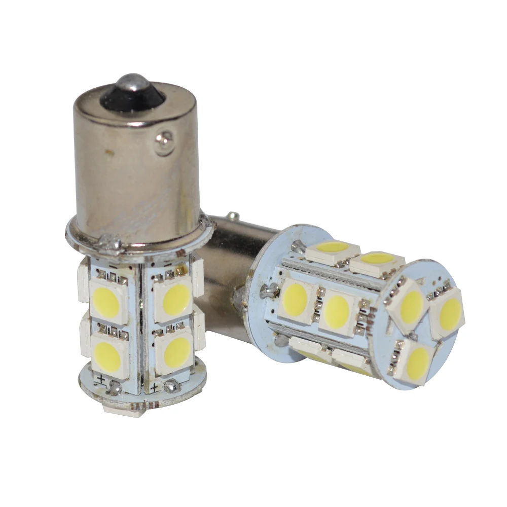 Автомобильная светодиодная лампа поворотного сигнала S25 P21W 1157 1156 13SMD