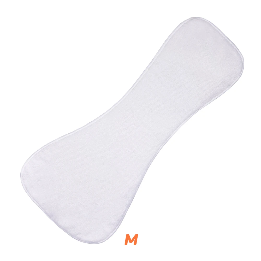 Моющиеся подгузники для взрослых 4-слойные вкладыши из микрофибры супервпитывающие многоразовые пожилых людей страдающих недержанием мочи