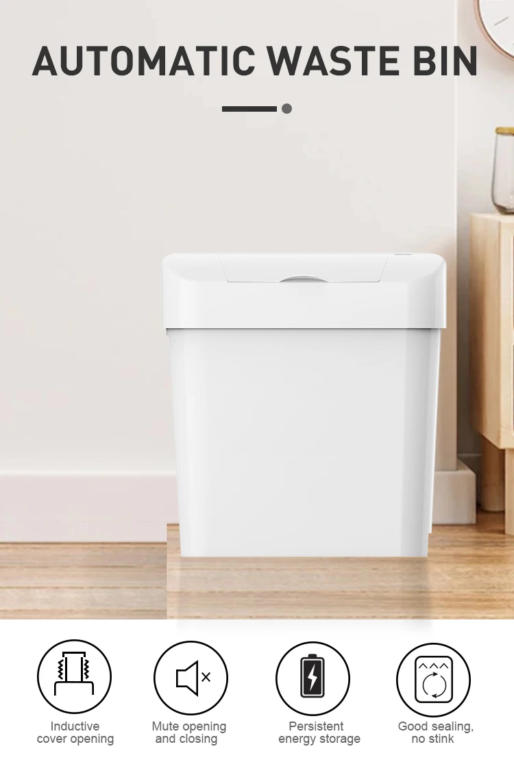 American in stock toilet dust bin papelera large garbage bins bathroom step and touchless smart trash can with sensor