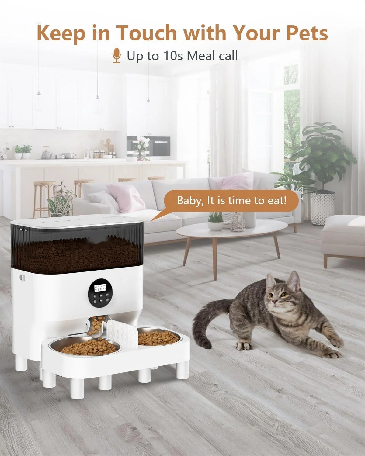 Trending Products 2023 New Arrivals Cat Food Bowl Microchip Food Despenser For Cats Dog Smart