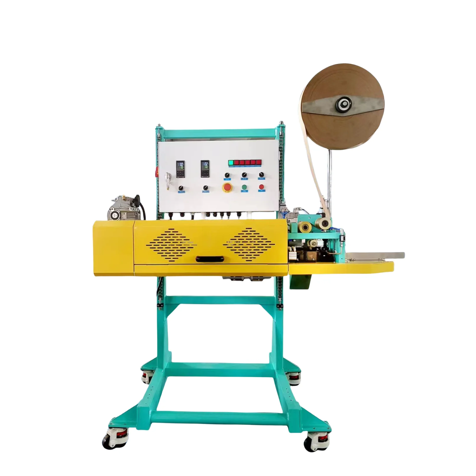 QKS-32 Automatic hot sealing machine with heat sealing strip